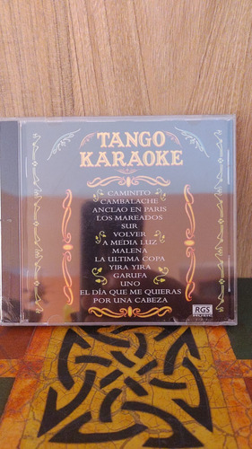 Tango Karaoke Cd Nuevo/sellado