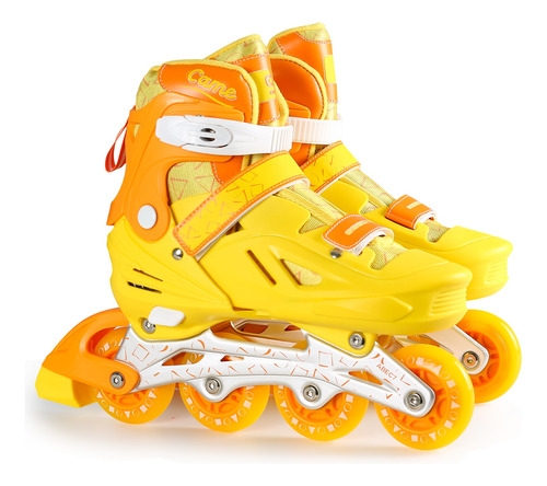 Patines En Linea Profesionales Para Niños  Ajustables Led