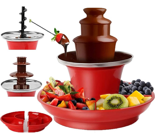 Fuente De Chocolate 3 Capas Maquina Postres Cocina Y Fiesta