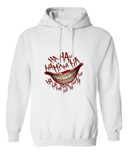 Sudadera Unisex Joker Sonrisa. Batman Caballero De La Noche
