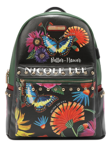 Mochila Dama Nicole Lee Usb12769l Butter Flower