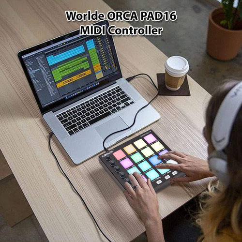 Controlador Midi Para Machine Music Mini Beginner Pad