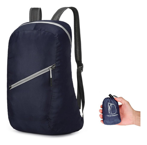 Mochila Portátil De 20 Litros, Bolsa De Senderismo Ligera, N