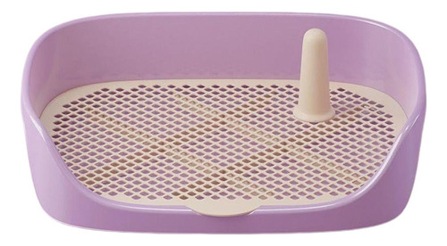 Entrenamiento De Perros Orinal Inodoro Púrpura 40x30x11cm