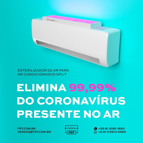 Esterilizador De Ar Clariar Uvsplit