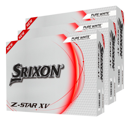 Pelotas Golf Srixon Z Star Xv Promo 3x2 (docenas) Color Blanco