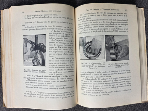 Libro Antiguo Servicio Mecanico Del Chevrolet (Usado)
