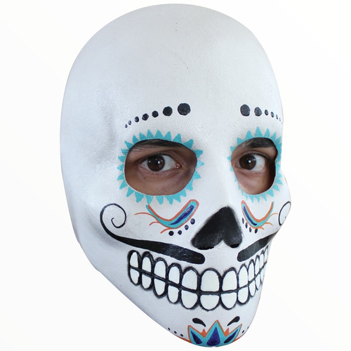 Máscara Catrin Día De Muertos Deluxe Skull 25042