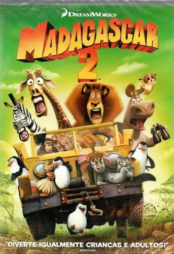 Dvd Madagascar 2 - Filme Desenho