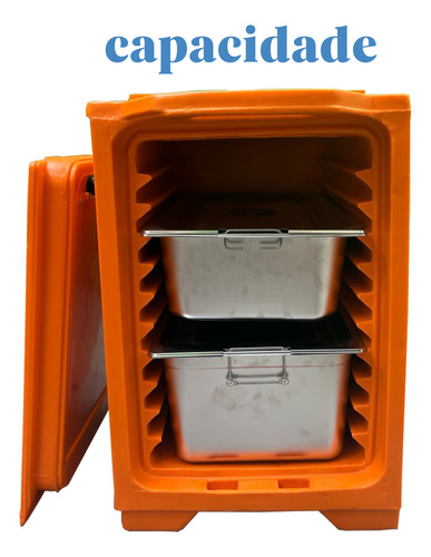 Caixa Hotbox Vertical 100l Reforçada, Melhor Preço Com Nf !!