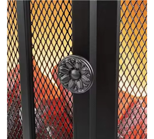 Chimenea De Piso Decoración Caldero Simulación