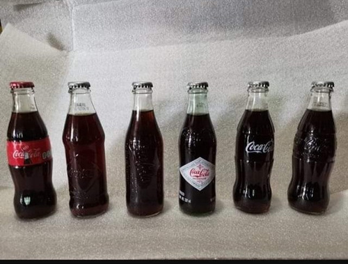 6 Coca Colas Edición Aniversario 100 (Usado)