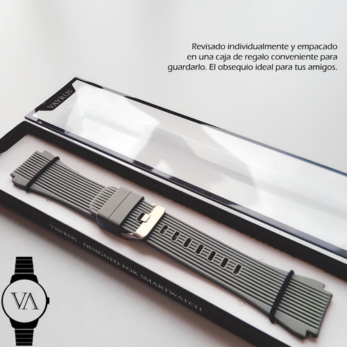 Correa Deportiva Premium Para Samsung Galaxy Watch 3 45 Mm Gray