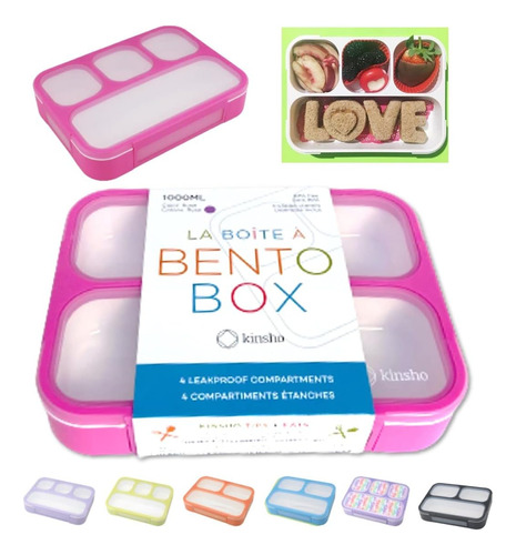 Lonchera Bento Para Ninas, Ninos Y Adultos | Snack Contai...