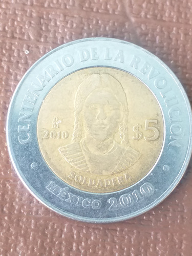 Moneda Coleccion  La Adelita O Soldadera  De La Revolucion M