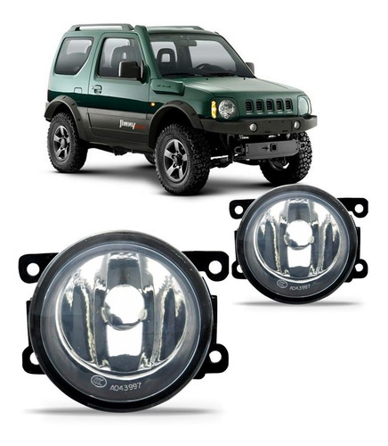 Par Farol Milha Auxiliar Jimny 2009 A 2018