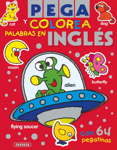 Pega Y Colorea Palabras En Inglés (libro Original)