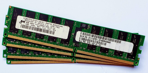 Imagem 1 de 2 de Kit Memoria 4x4gb (16gb) Pc2-5300p Dell Poweredge T300