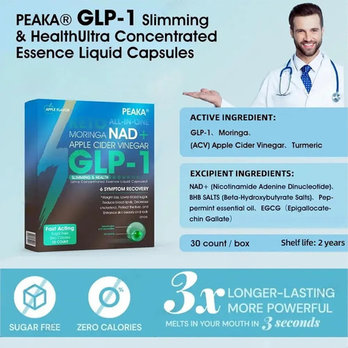 Perlas Líquidas Ultraconcentradas Glp-1 Health