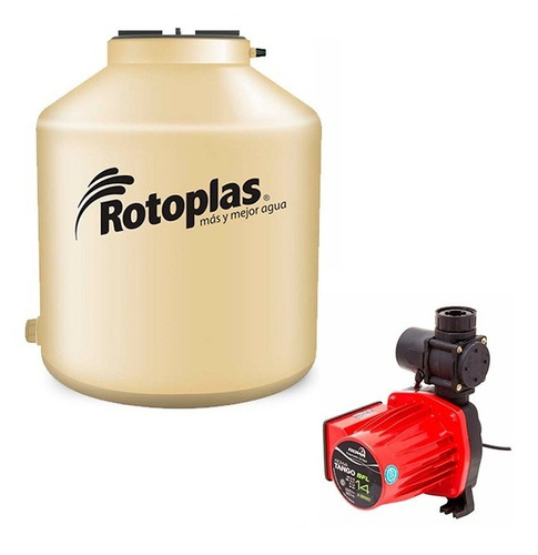 Tanque Agua Rotoplas 4 Capas 400 + Rowa Tango 14 Sfl *