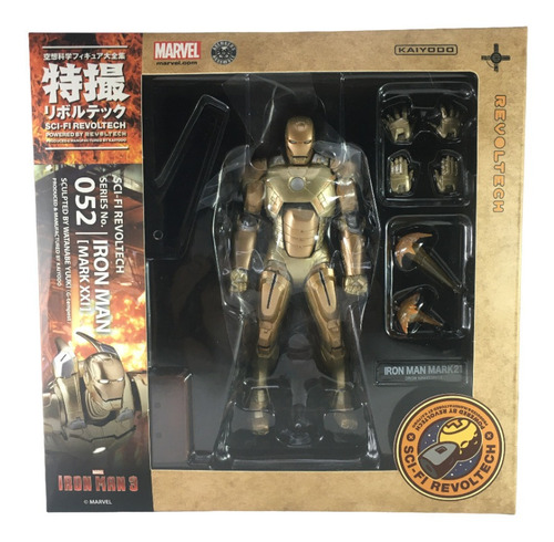 Revoltech Sci-fi Marvel No.052 Iron Man Mark 21