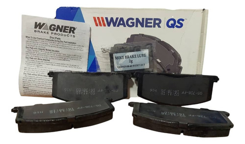 Pastillas Freno Toyota Corolla 86/02 Starlet Wagner Ceramica