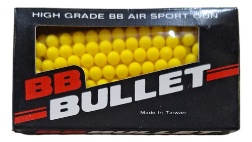 Balines Bb Bullet De Plastico 6mm Por 200