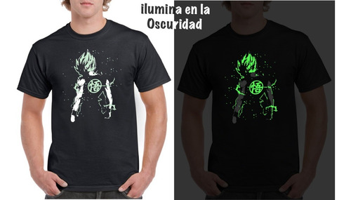 Camiseta 100% Algodon Estampado Brilla En La Oscuridad  012