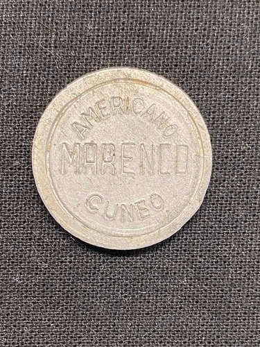 Imagen 2 de 4 de Ficha - Italia - Americano Marenco - Grapa - Cuneo Década 60