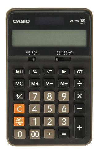 Calculadora De Mesa Casio Ax 12b 12 Dígitos