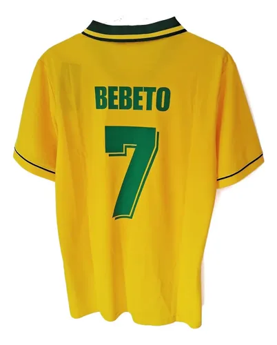 Camisa Brasil Retrô Copa 94 Bebeto | MercadoLivre