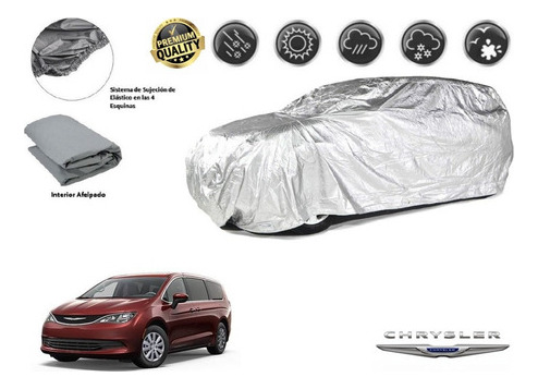 Funda Car Cover Afelpada Premium Chrysler Pacifica 3.6l 2015