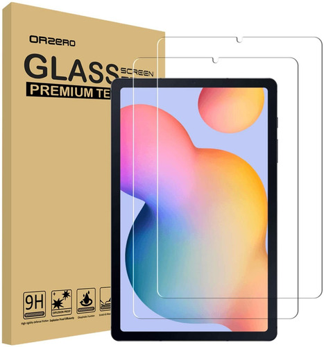 2 Film Vidrio Protector Para Samsung Galaxy Tab S6 Lite