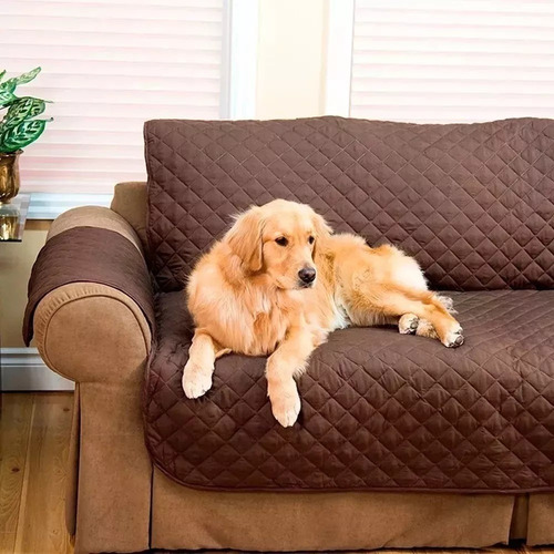 Funda Cobertor Cubre Sofa Protector Reversible 2 Cuerpos