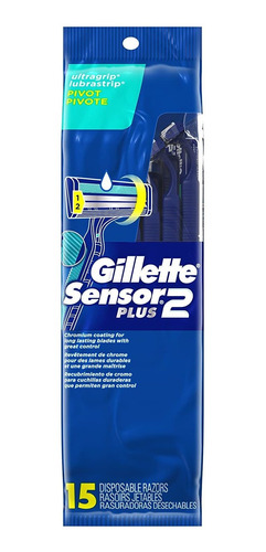 Gillette Sensor2 Plus Cabeza Giratoria Afeitadoras Desechabl