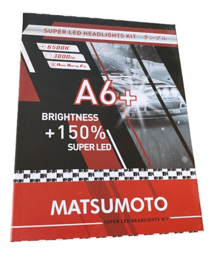 Ampolletas Led H15 7600 Lumenes A6 (par)