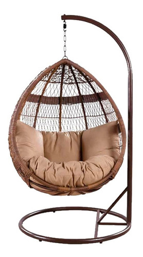 Silla Colgante De Rattan Para Exterior Importada