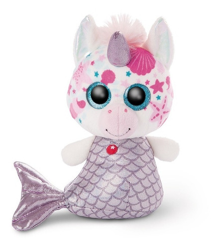 Peluche Sirena Unicornio Perla 15cm.