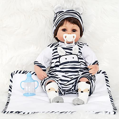 Enadoll Reborn Baby Doll Realista Silicone Vinyl Bebé 2cq9c