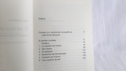 El Sentido Olvidado Ensayo Sobre El Tacto Pablo Maurette