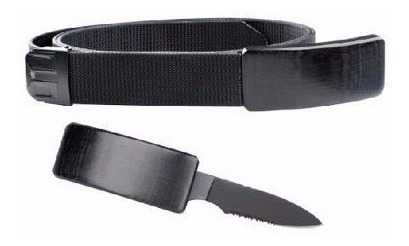 Cinto Tatico Canivete Com Faca Oculta Na Fivela Knife Belt