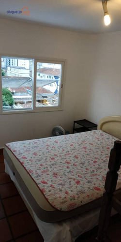 Excelente Aartamento Na Guilhermina Contendo 3 Dormitórios, 2 Banheiros, Vista Lateral Do Mar Próximo Da Feirinha E Todo O Comércio. - Ap11812