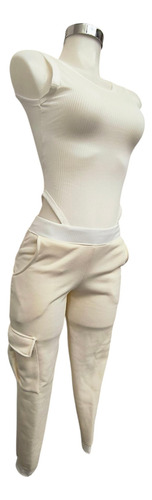 Blusa Body Y Jogger Para Dama