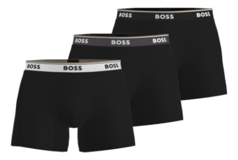 Paquete De 3 Bóxers Para Hombre Boss Con Diseño Minimalista