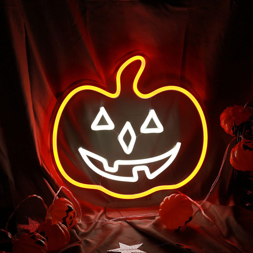 Luces De Noche De Calabaza Para Fiesta De Halloween