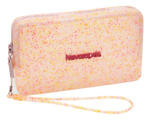 Mini Bag Havaianas Super Glitter Cor Pink