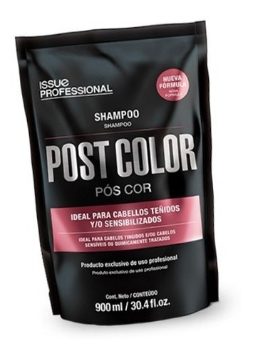 Shampoo Post Color Issue Profesional Cabellos Teñidos 900ml.