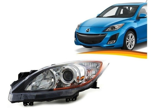 Optico Mazda 3 2010 2014 Para Motor Electrico