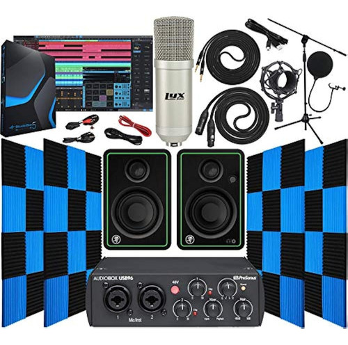 Presonus Audiobox 96 Interfaz De Audio Usb 2.0 Con Mackie Cr