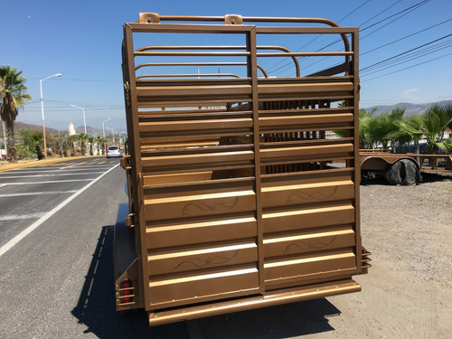 Remolque Jaula Ganadera Para Caballos, Becerros, Borregos